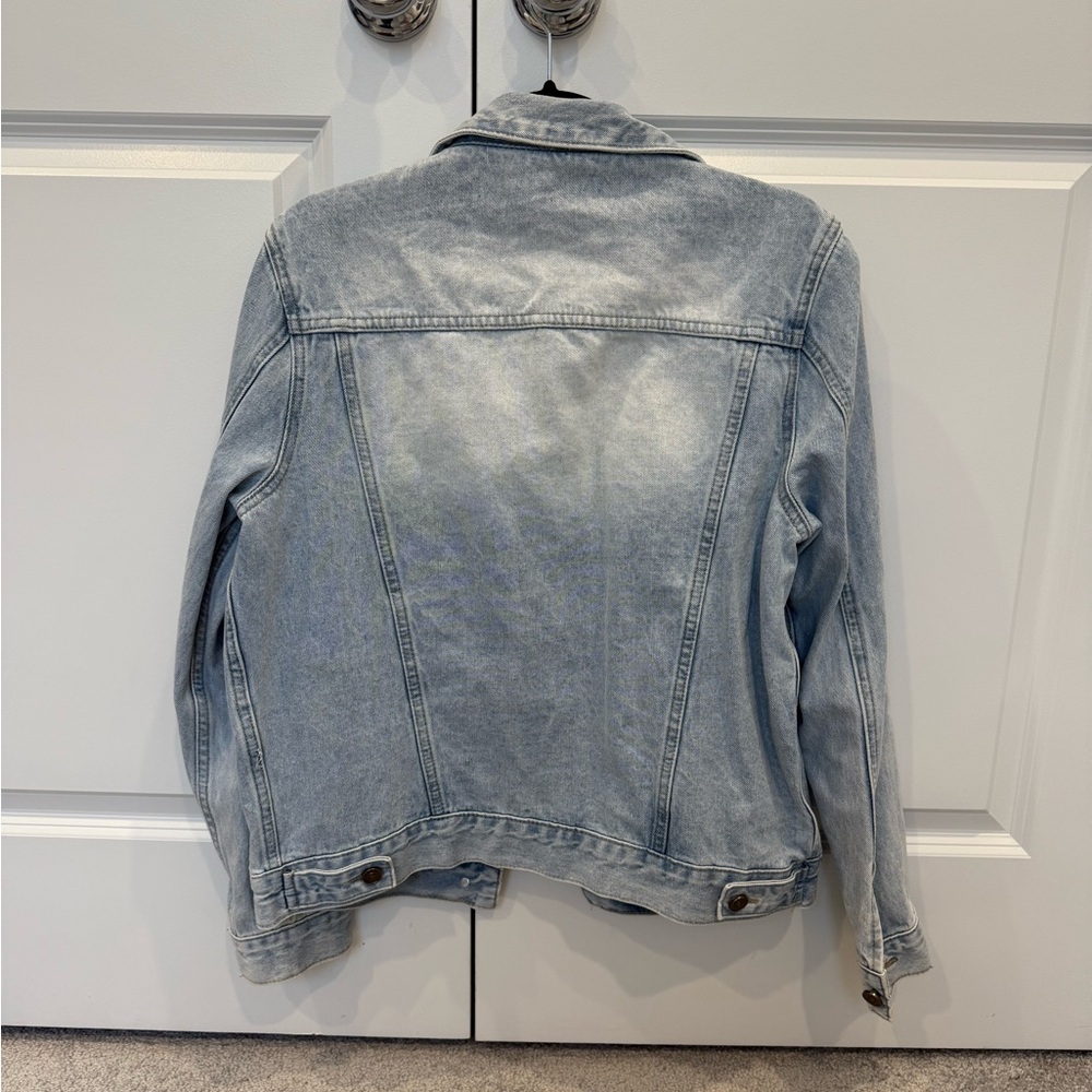Women's Light Blue Denim Jacket - Picture 7 of 8